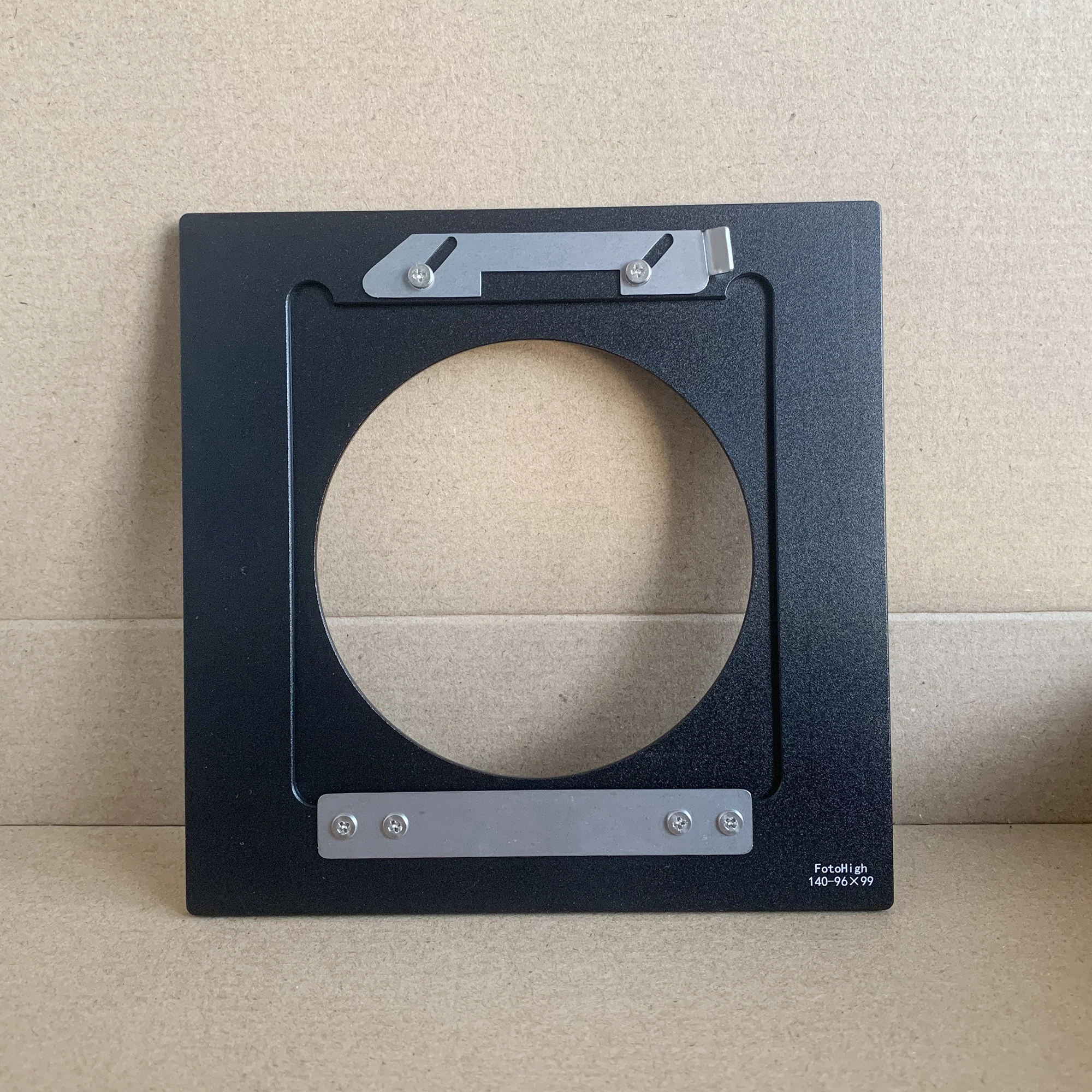 Metal Lens Board Conversion Adapter Sinar 140mm to Linhof 99X96mm Lens Board