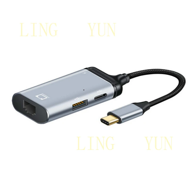 Z  USB-C Type-C USB3.1 to 1000Mbps Gigabit Ethernet Network LAN Adapter with Female