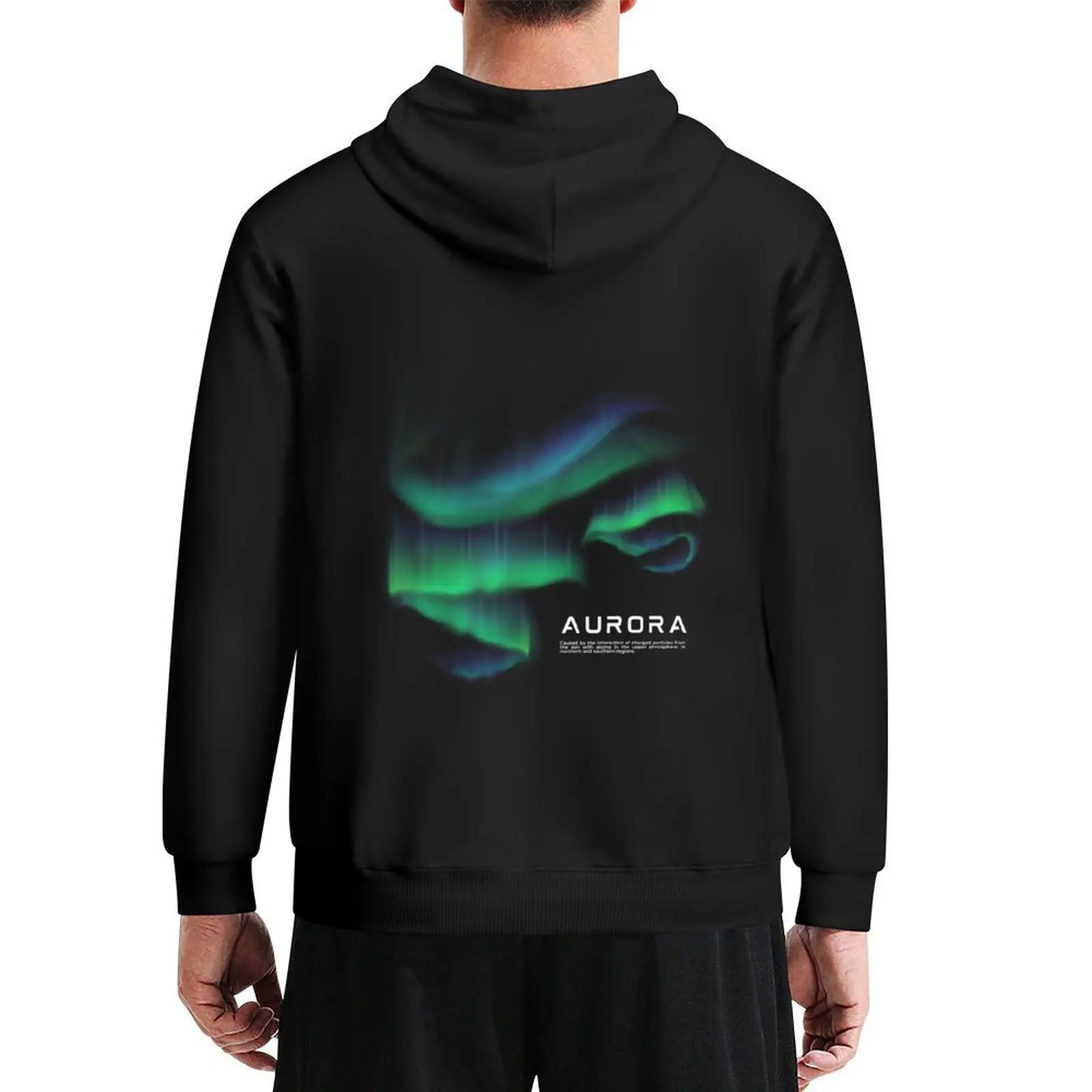 

Aurora Borealis Hoodie blouse men clothing men's autumn clothes mens designer clothes hoodie for men