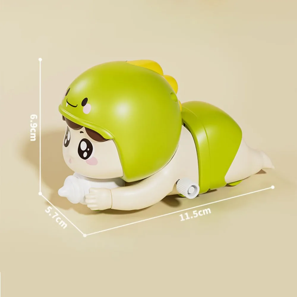 Crawling Baby Toys Bottle Baby Clockwork Toys Animal Climbing Wind-up Toy Interactive Cute Clockwork Model Baby