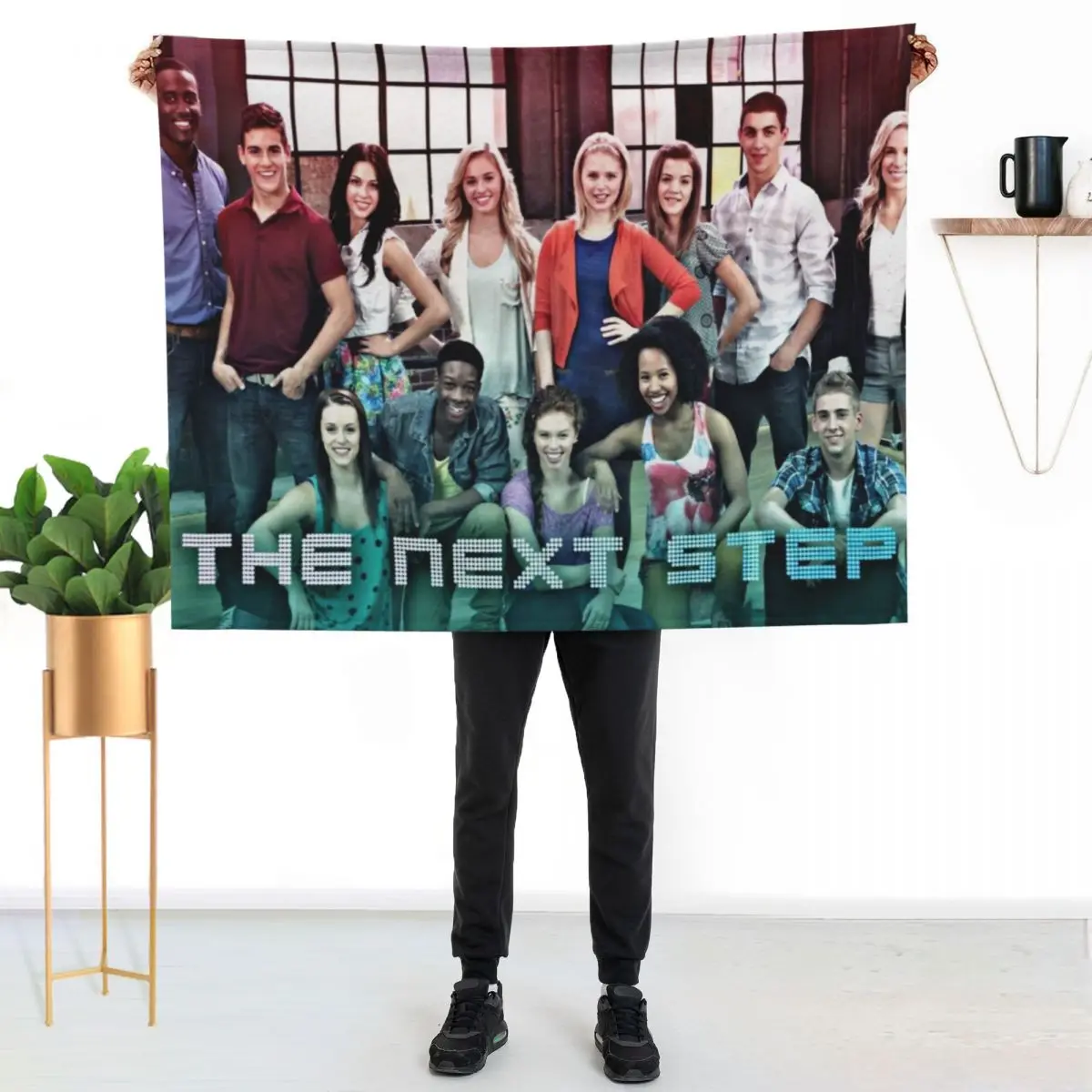 The Next Step Throw Blanket Custom Single Giant Sofa Luxury Throw Flannel Fabric Blankets For Sofas Blankets