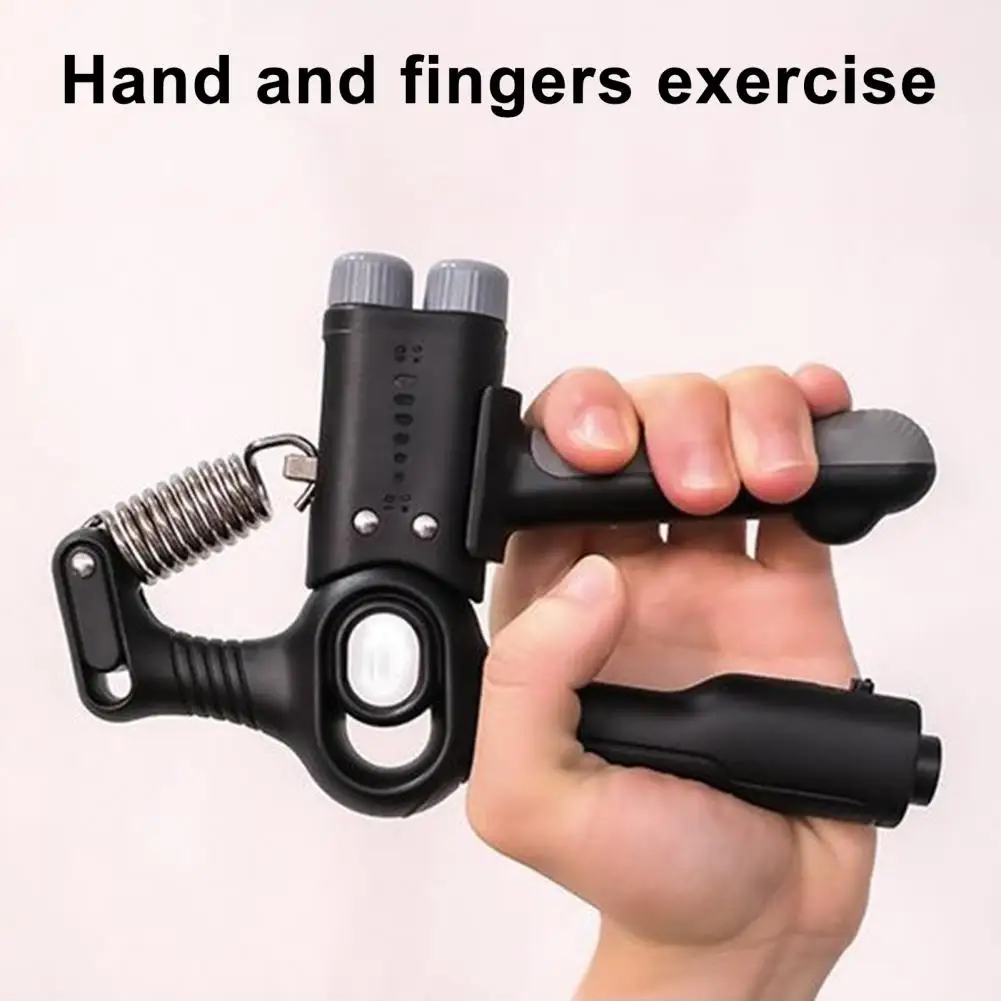 Grip Strength Trainer Injury Recover Enhance Grip Strength with Adjustable Resistance Hand Grips Non-slip Handles for Effective