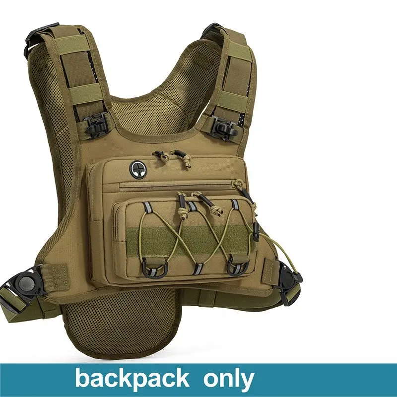 Laufbrusttasche mit Hydratationssystem für Radfahren, Wandern, Fahrradrennen, Marathon, Sporttasche für Männer und Frauen, Taktische Tasche, Camping-Rucksack