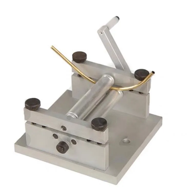 Manual Plate Rolling Machine Soft Metal Sheet Soft Metal Tube Mini Bending Machine