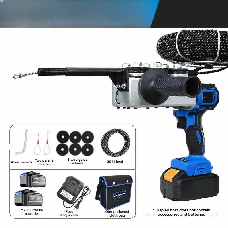 high quality Automatic Pull Wire Stringing Cle Push Tools Rechargele Communiion Lead hine