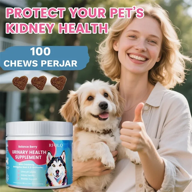 Urinary Tract Health for Dogs - Urinary Tract Support, Bladder Health, Dog UTI, Bladder Stones, Incontinence Support
