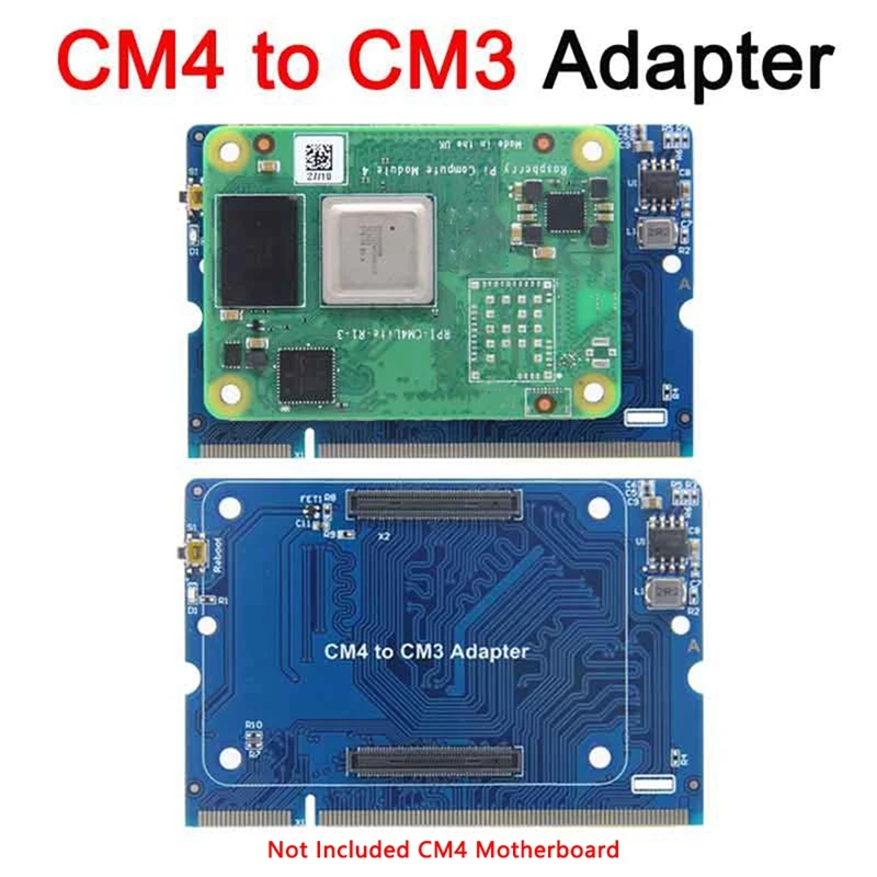 CM4 To CM3 Adapter Board For Raspberry Pi Compute Module CM4/CM3+/CM3/CM3L Expansion Card Dual Video Output