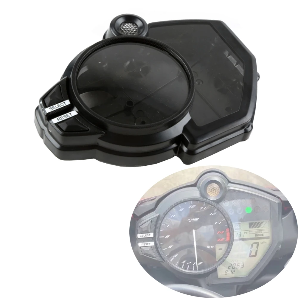 Speedometer Instrument Case Gauge Odometer Tachometer Housing Cover Fit Yamaha YZF R1 2009 2010 2011 2012 - 2014 R6 2017 - 2020