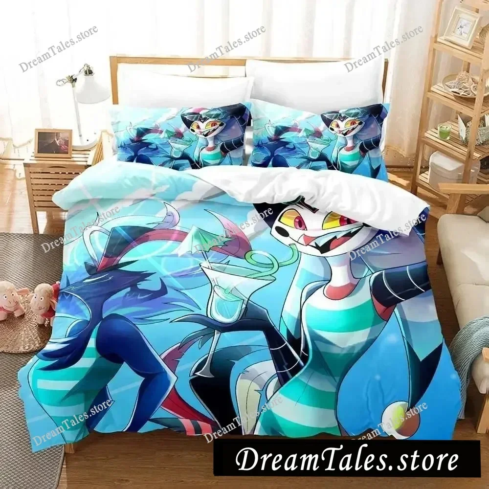 Home Textile Cartoons Fizzarolli Boss Cover Duvet Cover Pillow Case Boy Girl Polyester Bedding Set King Queen Twin Size