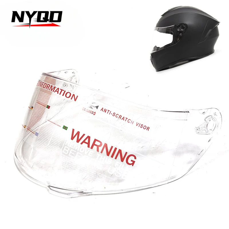 Virtue 813 Full Helmet Visor Motorcycle Helm Lens Accessory Cascos Para Moto