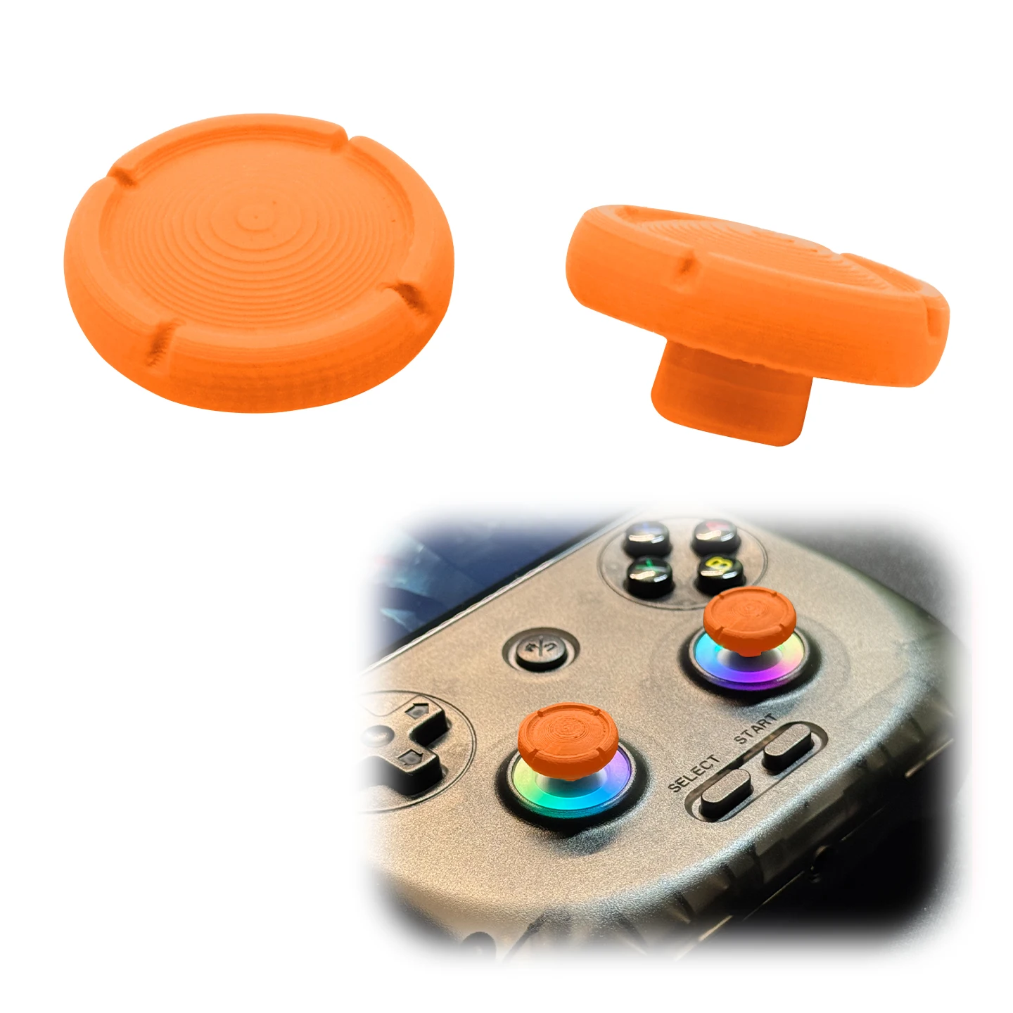 

2Pcs Joystick cap Replacement Parts for ANBERNIC RG406V / RG406H / RG476H / RG477M Gaming Console