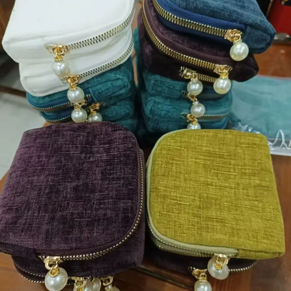 

Large Capacity Jewelry Storage Bag Protective Pouch Multi-functional Zipper Jewelry Bag Portable Dust-proof