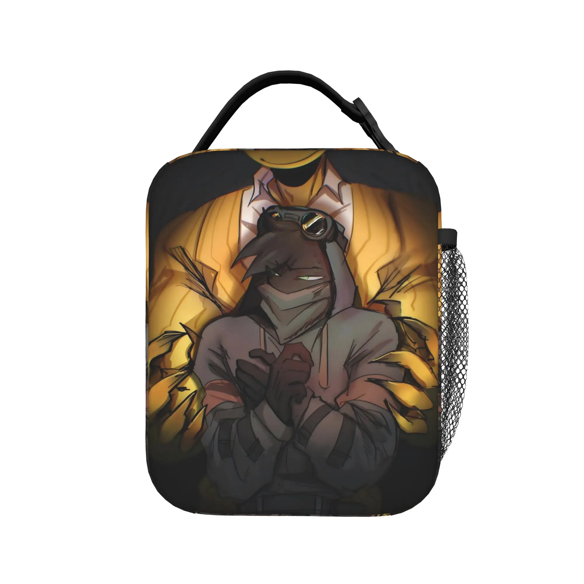 Verity Mod Monster Insulated Lunch Bag Thermal Bag Reusable,Lunch Container Games High Capacity Tote Lunch Box Office  Travel