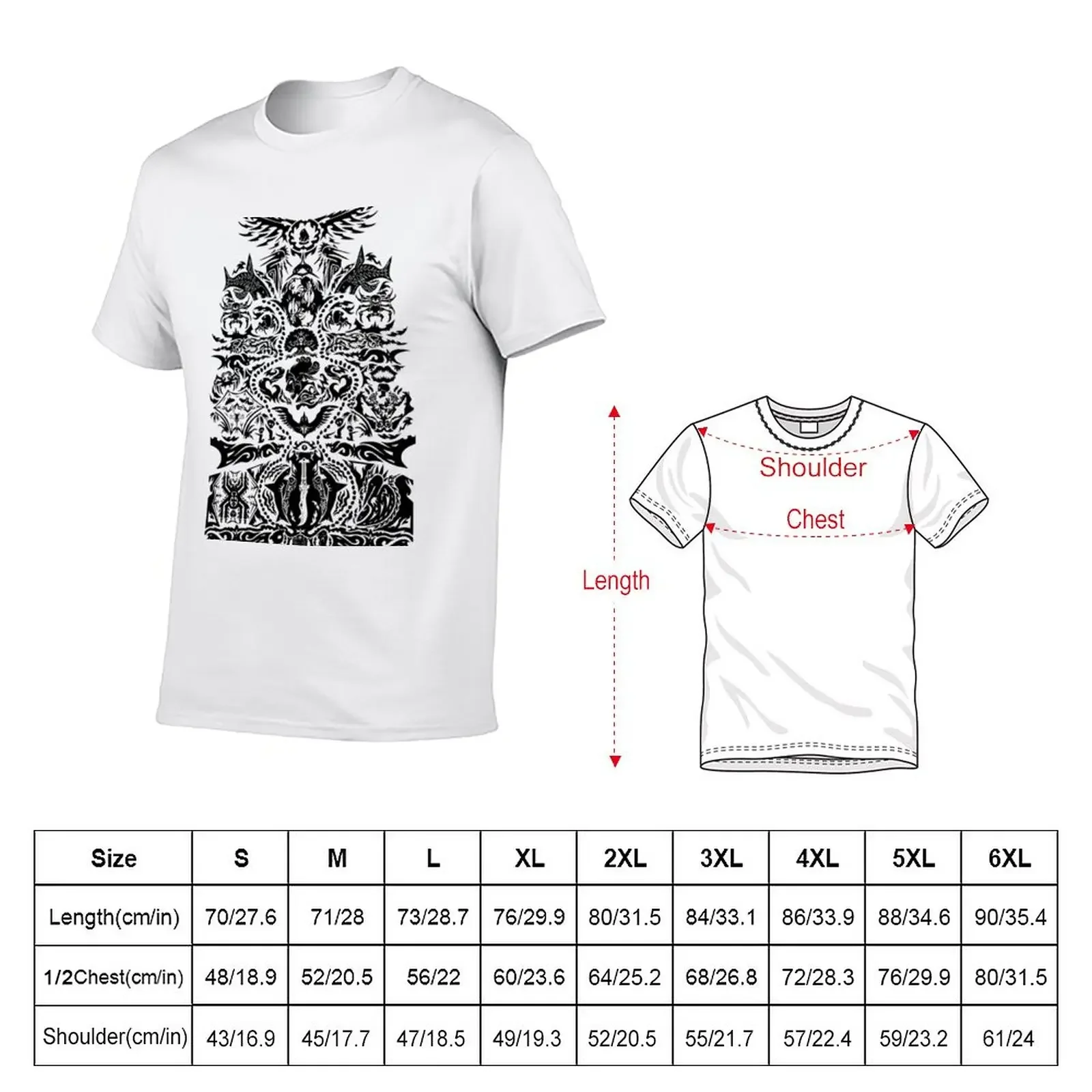 New Tatau/Tattoo T-Shirt plain t-shirt graphic t shirt man clothes fitted t shirts for men