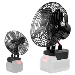 6Inch Draadloze Kampeerventilator Voor Makita 18V Li-Ion Batterij Draagbare Jobsite Ventilator High Power Outdoor Desktop Koelventilatoren Voor Makita