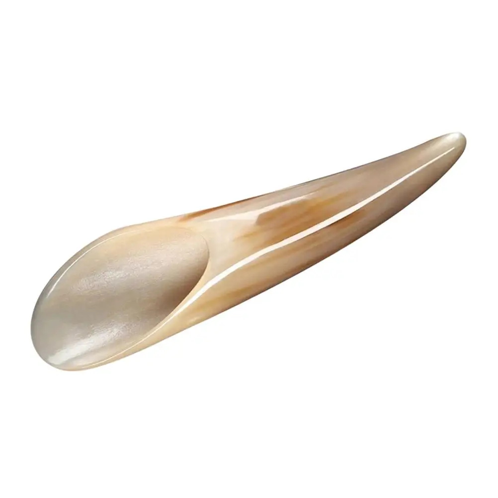 

Natural Buffalo Horn Meridian Massage Tool Acupressure Therapy Body Scraper Facial Neck Back Deep Tissue Gua Stick Scalp