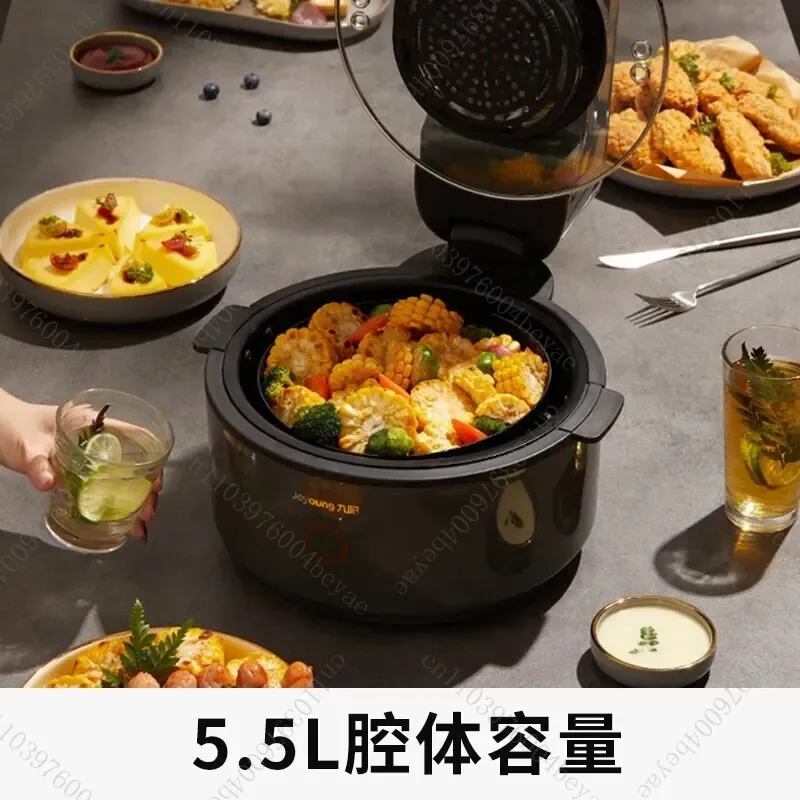 Air fryer does not need to turn over the visual window 5.5L household multi-function easy to clean