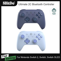 8BitDo Ultimate 2C Bluetooth Controller for Switch 2 Wireless Gamepad with Hall Effect Joystock for Nintendo Switch,OLED Console