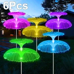 Outdoor LED Garden Lights Waterproof Solar Jellyfish Decor Pathway Lights For Landscaping Patio Lawn Yard