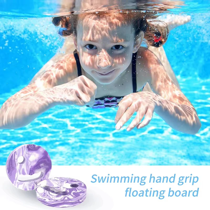 Water Exercise Discs EVA Fitness Discs for Swimming Handheld Water Training Equipment With Ergonomic Grip for Teens Beginners