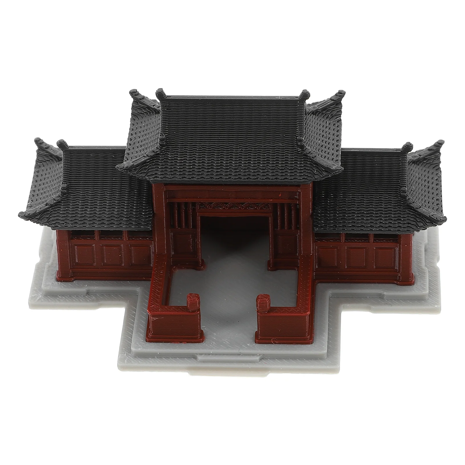 

Bonsai Pavilion Miniature Chinese Architecture Fish Tank Decoration Aquarium Landscaping Ornament Micro Landscape Accessories