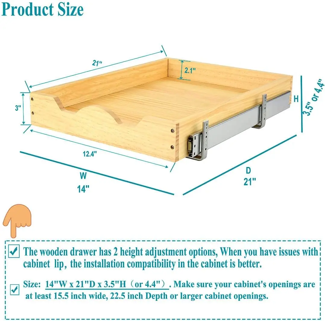 Pull Out Drawers For Cabinets 14