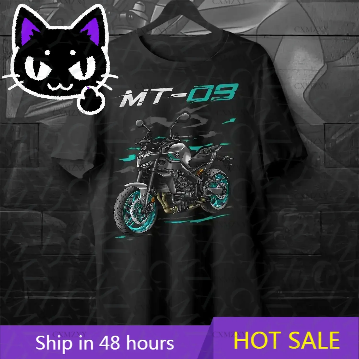 

MT-09 2025 T-Shirt for Motorcycle Riders