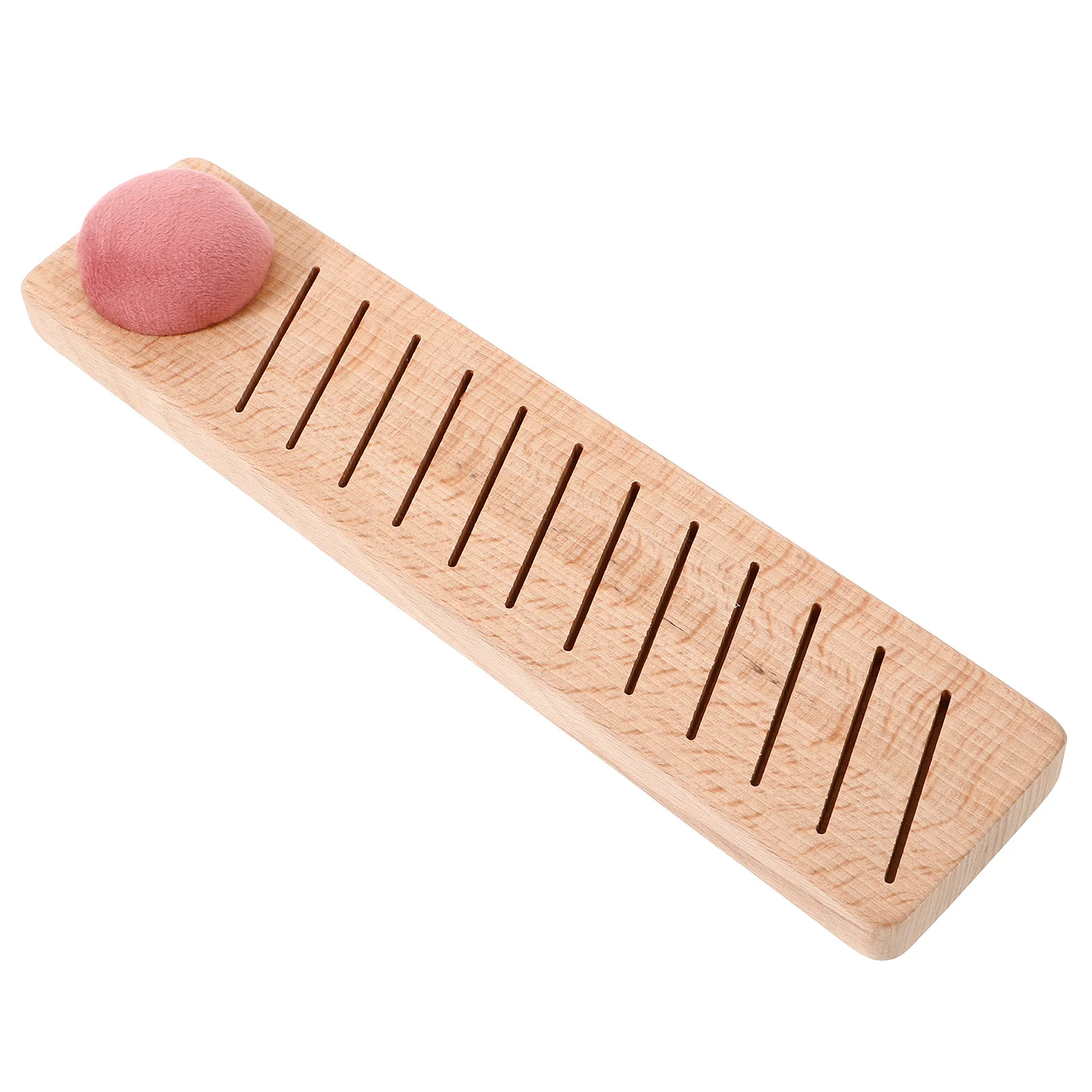 

Embroidery Floss Keeper Wooden Thread Organizer Durable Winding Board Cross Stitch Thread Holder Pin Holder Wooden Threader