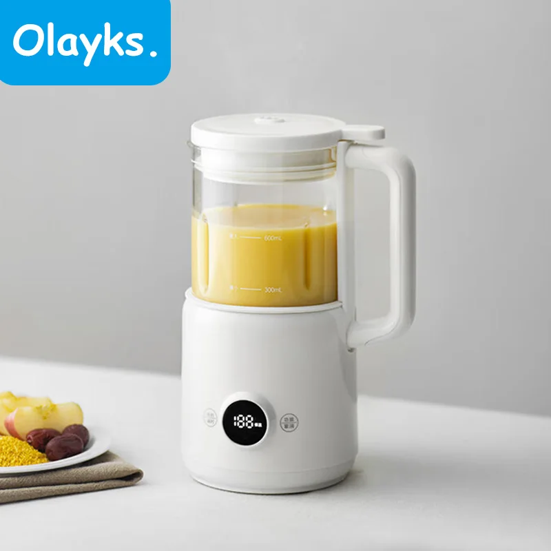 Olayks Soybean Milk Machine Electric Juicer Blender Mini Soy Milk Maker Wall Breaking Machine Kitchen Appliances 220V