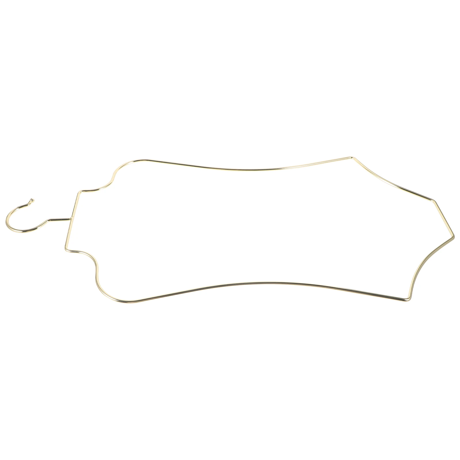 

Hanger for Kids Clothes Gold Tone Baby Hangers Closet Toddler Clothing Rack Infant Garment Saver