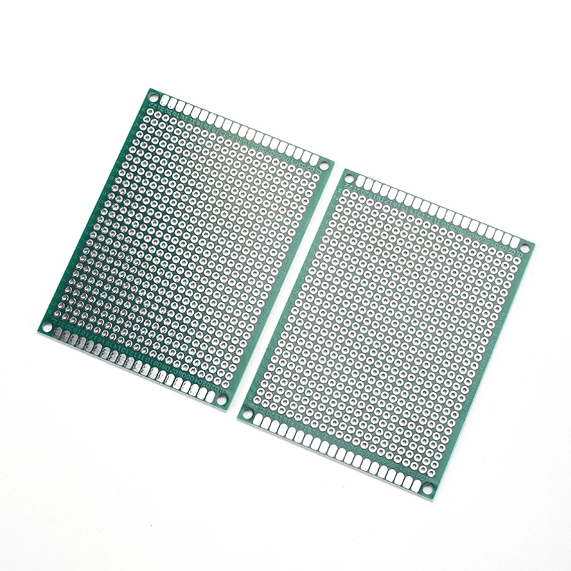 2PCS 2.54mm Pitch Double-Sided Universal PCB Board 6x8CM Size for Electronics DIY Projects PCB circuit board