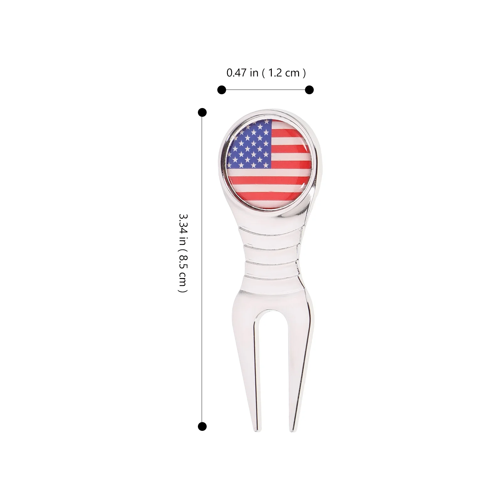 

1Set Premium Divot Tool for Golfers Wear-Resistant Ball Marker Smooth Surface Repair Tool Portable Golf Supply Gift for Golf