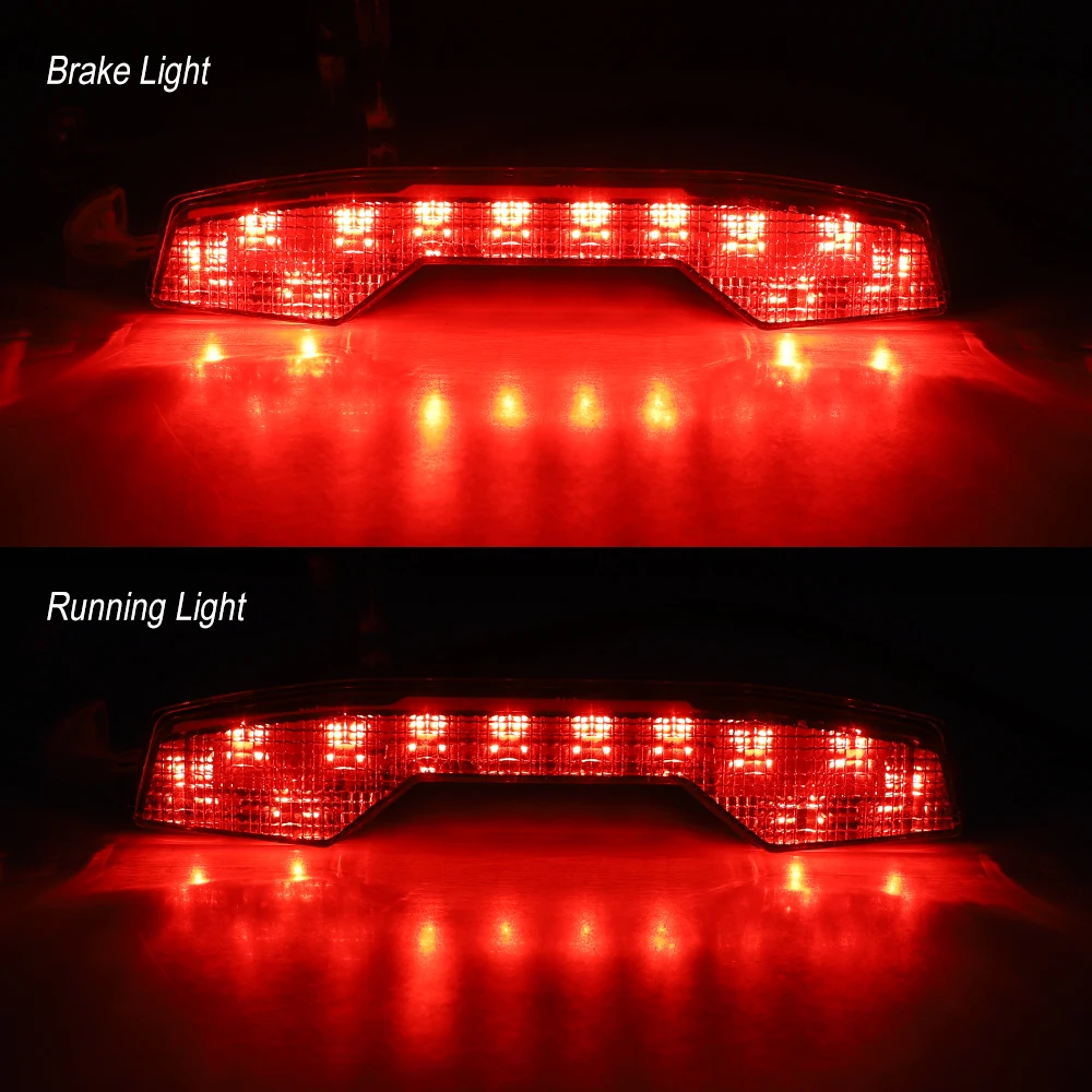 ATV LED Taillight Assembly Red Brake Stop Tail Light Rear Tail Lamp for Suzuki LTR400 LTR450 LTR450R LTR 400 450 Quadsport
