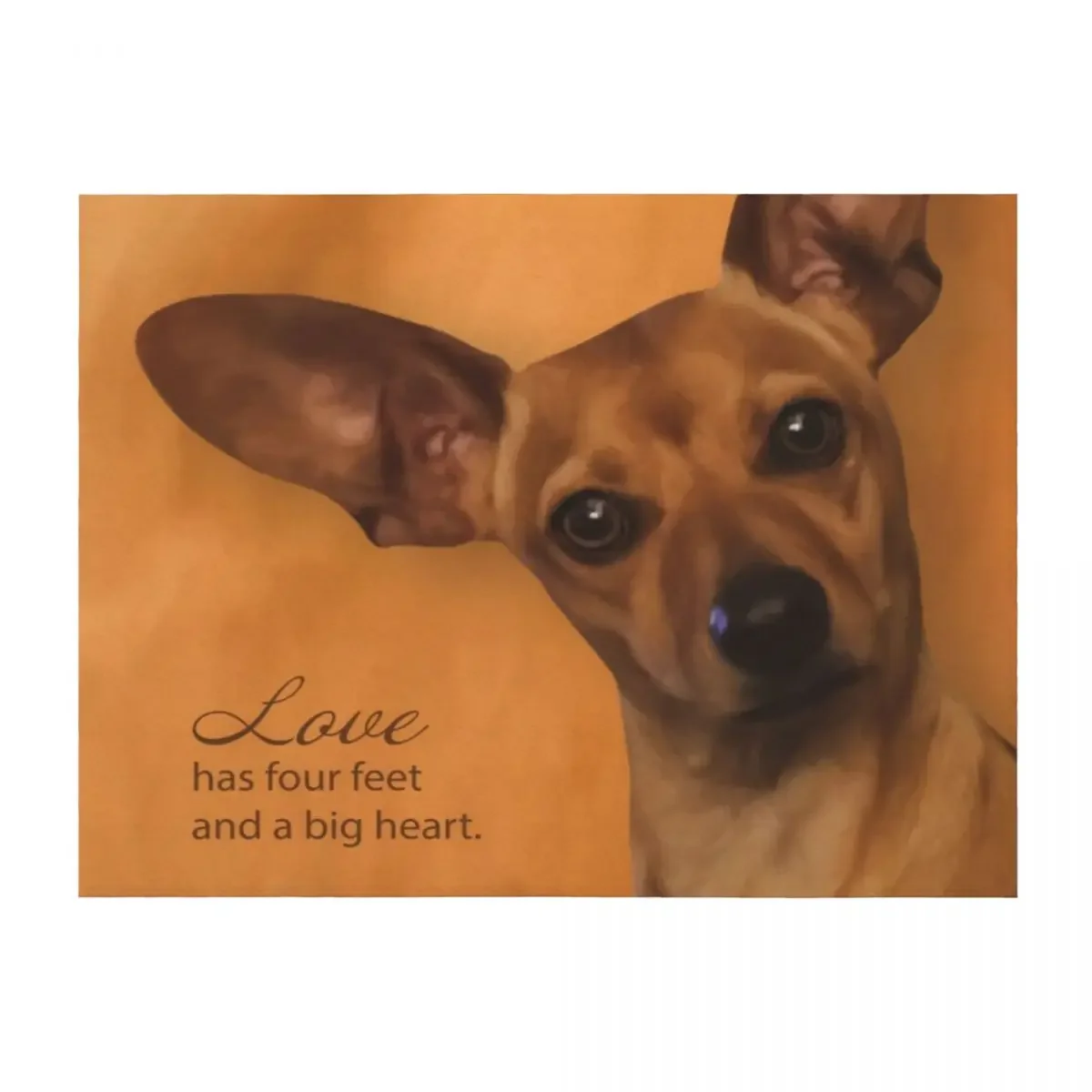 

Chompers! Chiweenie! Throw Blanket halloween Summer Moving Soft Plush Plaid Blankets