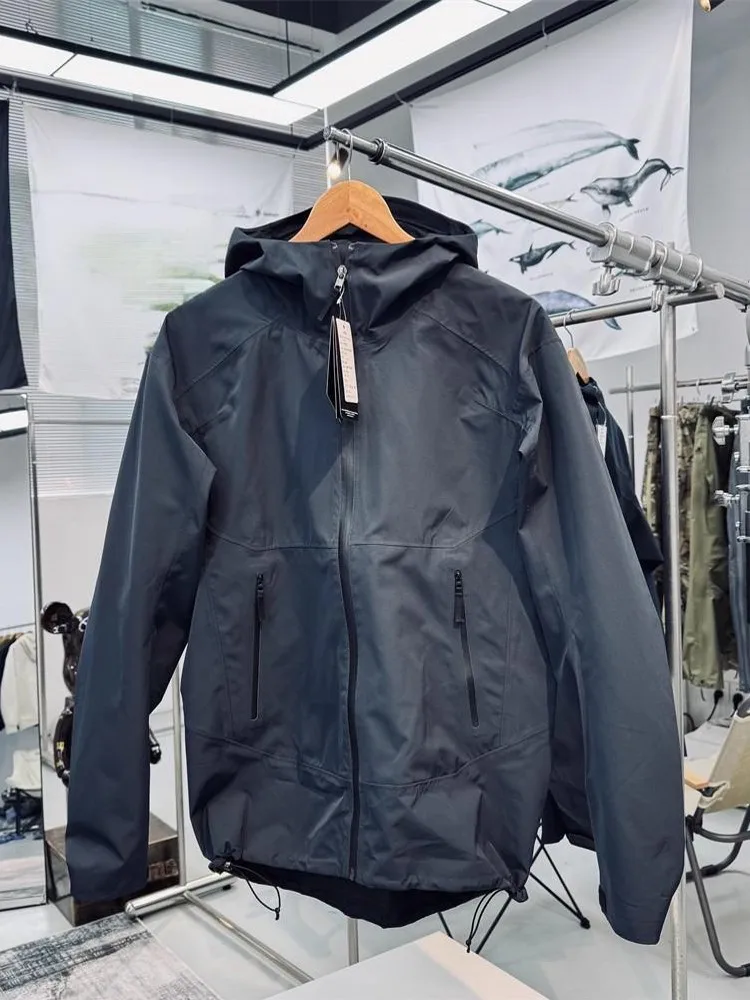 الرجال سيدة الموضة عادية تنفس في الهواء الطلق المشي لمسافات طويلة سترة أبلى مقنعين سترة واقية يندبروف التخييم سستة معطف الرياضة التدريب