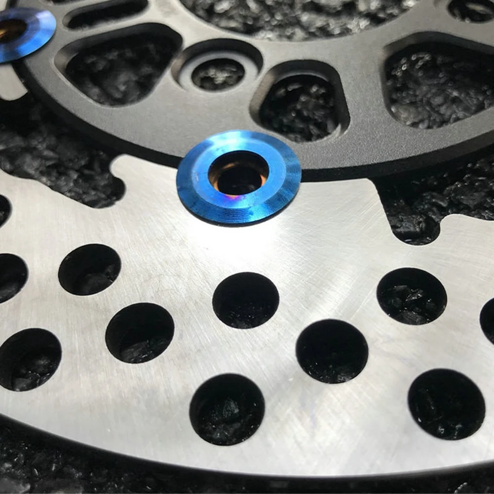 Universal 4 hole aluminum alloy floating disc motorcycle disc brakes 220*55 mm front disc brake For Honda msx modification