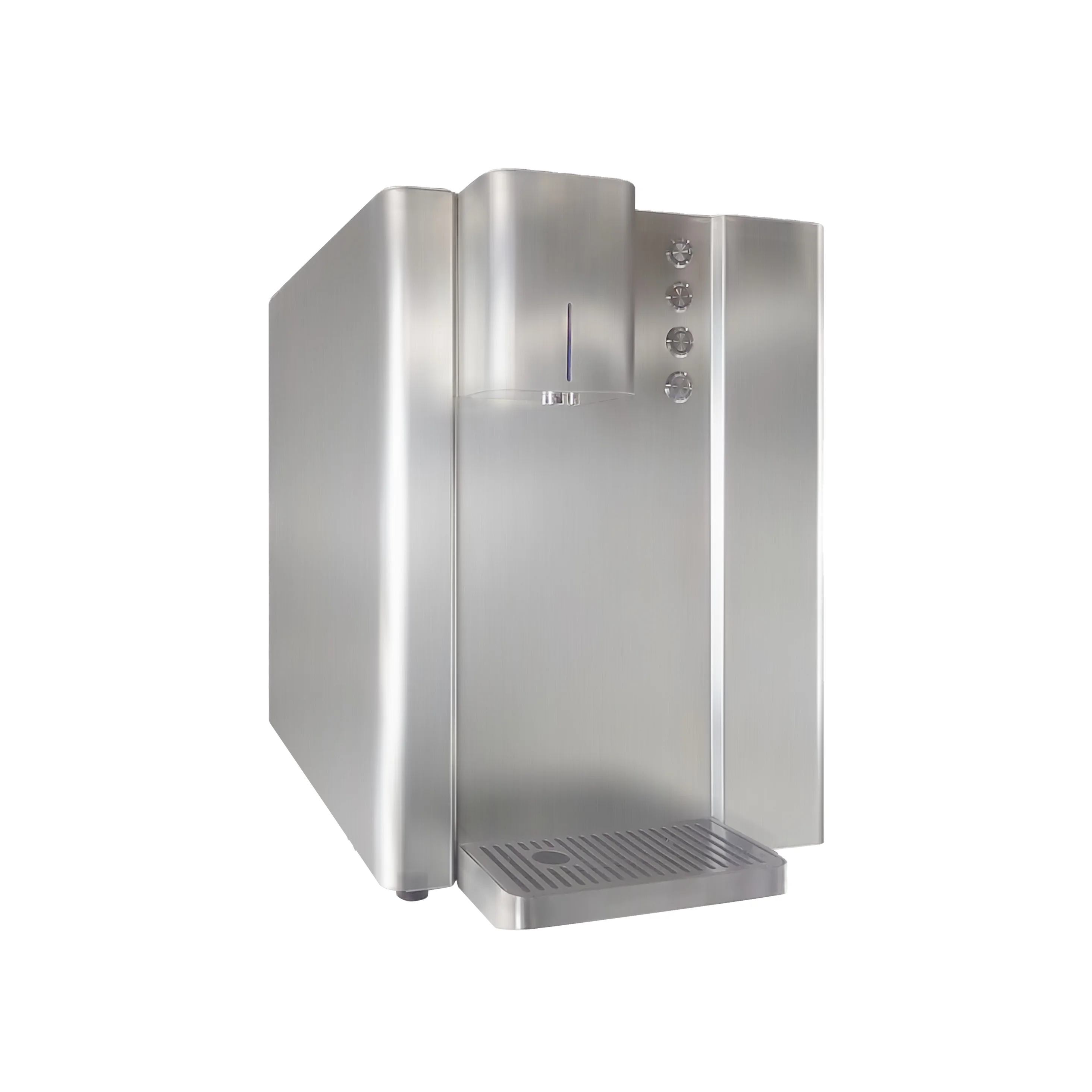 Desktop CE Certified Stainless Steel Hot & Cold Soda Water Machine Sparkling Water Dispenser R134a With Press Button