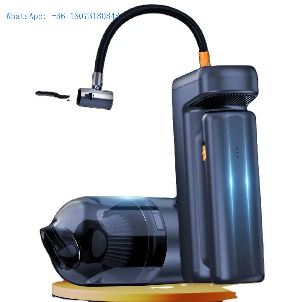 Smart Car Vacuum Cleaner Cordless Tire Inflator Automatic Tire Pump Inflation and Blow Tire Pressure Detection  150psi