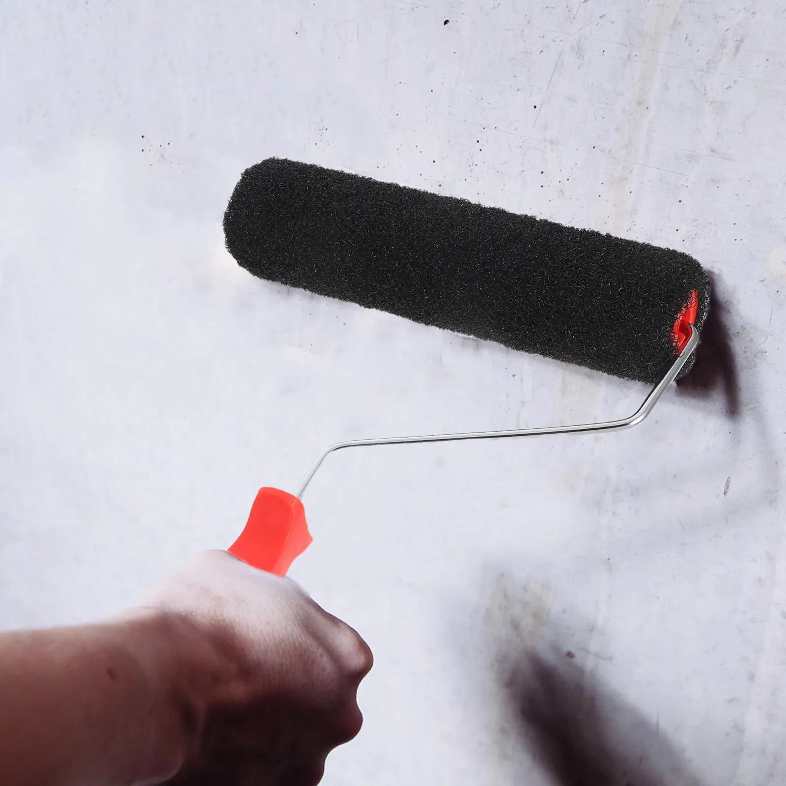 

13.36 Inch Artistic Texture Roller Brush for Walls Nylon Bristles Decorative Paint Application Drywall Joint Mud Plaster
