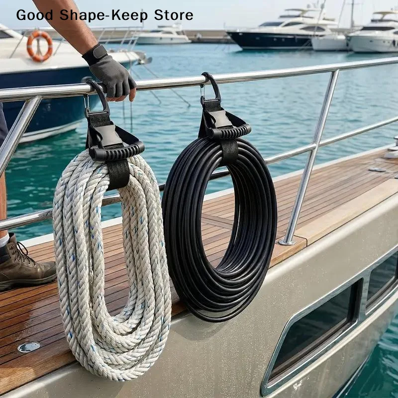 dailyNylon Heavy Duty Storage Strap Adjustable Buckle Hook Holder for Backcountry Camping Gear Cord Tie DownDaily products