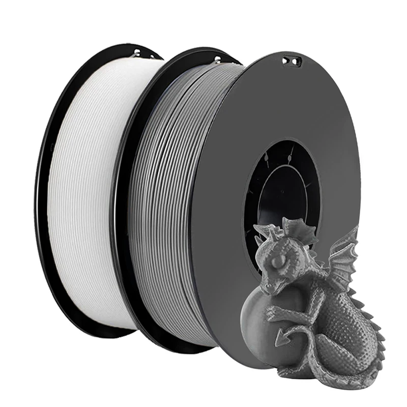 250g 500g 1Kg PLA Filament PLA Gray 1.75mm for 3D Print Refills PLA White 3d printer Filament Wire Vacuum Packaging