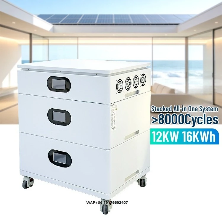Stackable All in One Solar Energy Storage System 6KW 16KWH New Generation Modular Smart Scalable Battery Pack Home Use