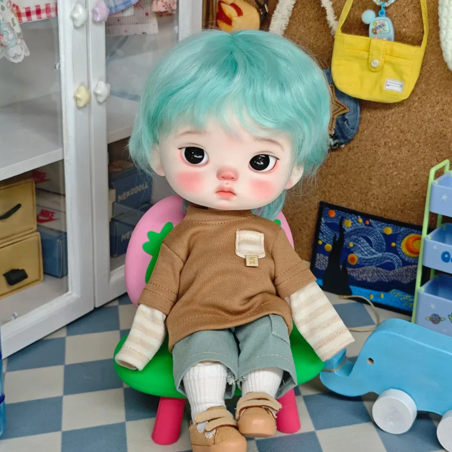 PreOrder TUD Bjd Doll 1/6 Nude Doll  Anime Little Fat Face Expression Head ShugaFair Bjd High Quality Ball Jointed Dolls