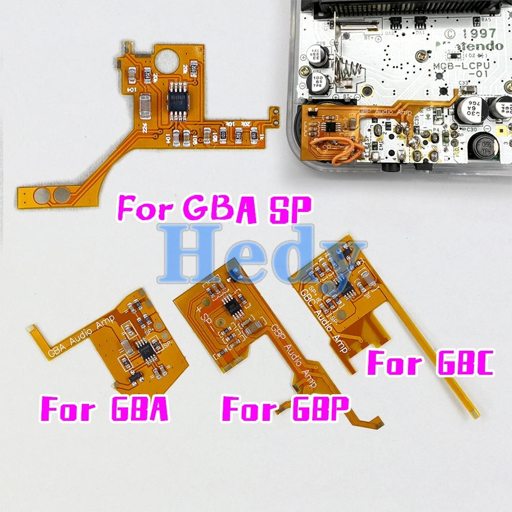 

1PC For GBA GBC GBP Low Power Digital Volume Amplifier Module For Gameboy Advance Color Pocket Sound Amp For GBASP