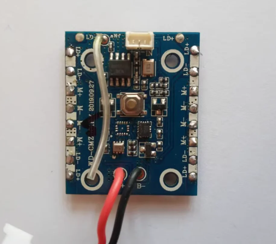 2 pezzi il circuito di ricezione del quadcopter drone supporta telecamere wifi scheda PCB di alimentazione 3.7V