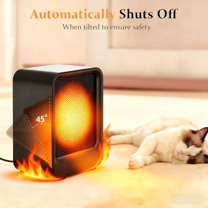 

Домашний обогреватель, офисный студенческий настольный портативный электрический обогреватель, мини-нагреватель с быстрым нагревом, электрический обогреватель из ПТК, подходит для США