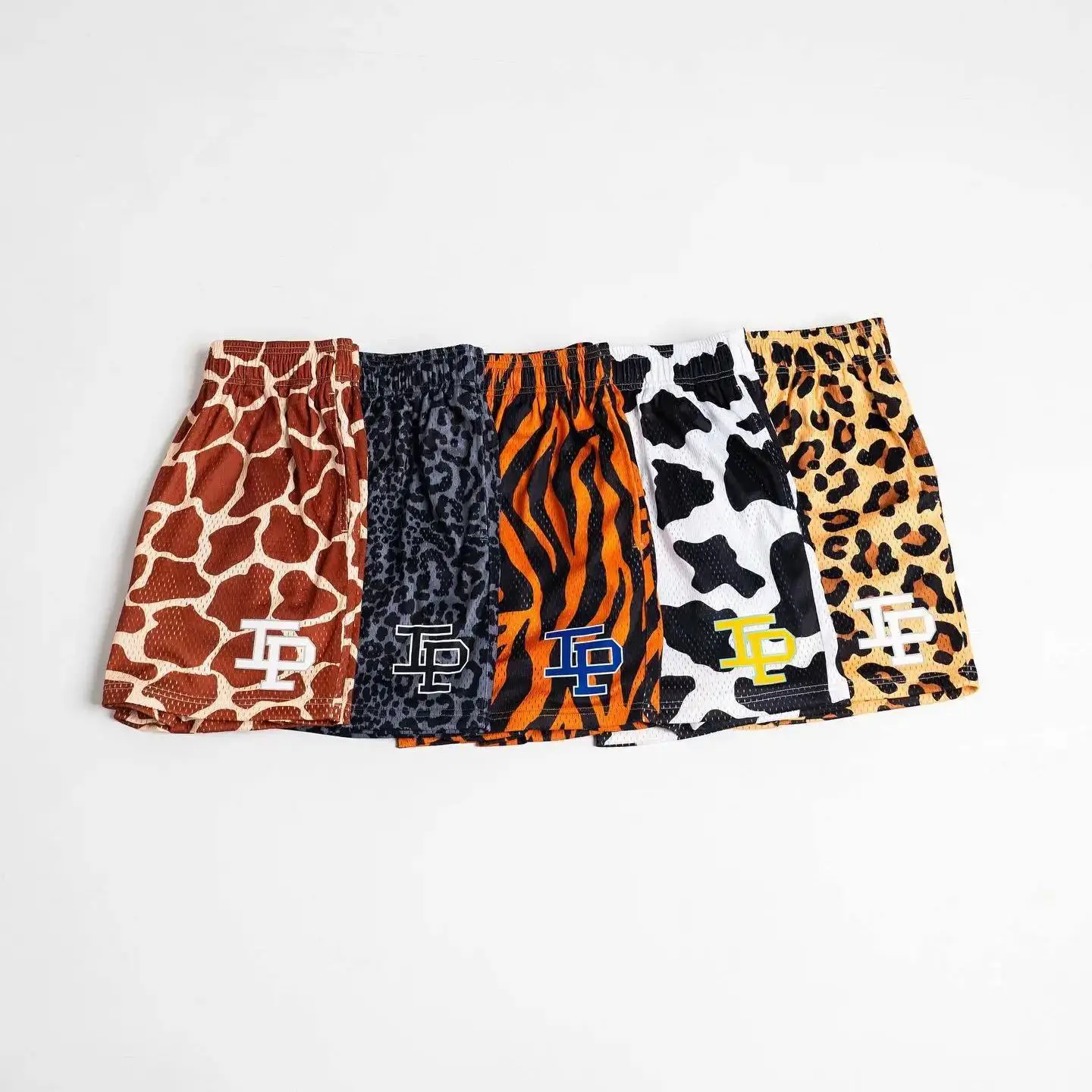 Trendy Brand IP Shorts For Men\'s Summer And Women Sports And Leisure Shorts Basketball Men Gym Fitness Training Mesh Four Short