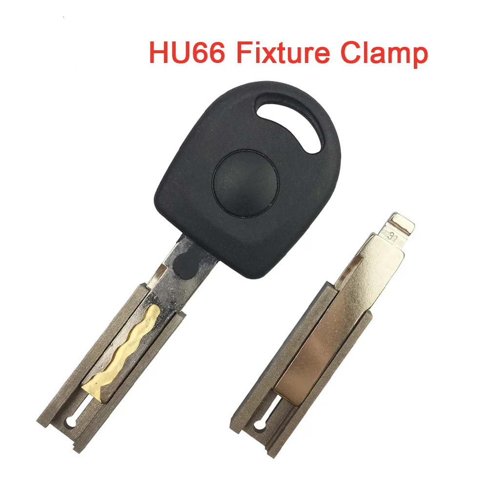 CHKJ HU66 Keys Duplicating Fixture Clamps For VW Volkswagen Key Blank Key Cutting Machine Accessories Key Cutter Machine Parts