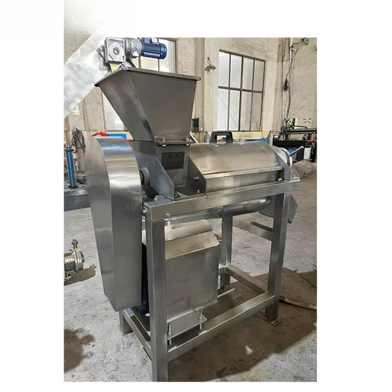 

Winery Cidery Fruit Juice Presser Belt Press Screw Juicer Press Machine