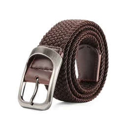 Elastic Stretch Woven Braid Belt for Men Women Junior Casual Sport Jeans Golf Belt Canvas Belt,Gift for Him Husband Dad